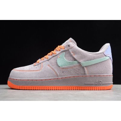 Nike Air Force 1 '07 Lx Grayish Gri / Mor / Turkuaz / Turuncu Kaykay Ayakkabı Türkiye - LHE7SY2V